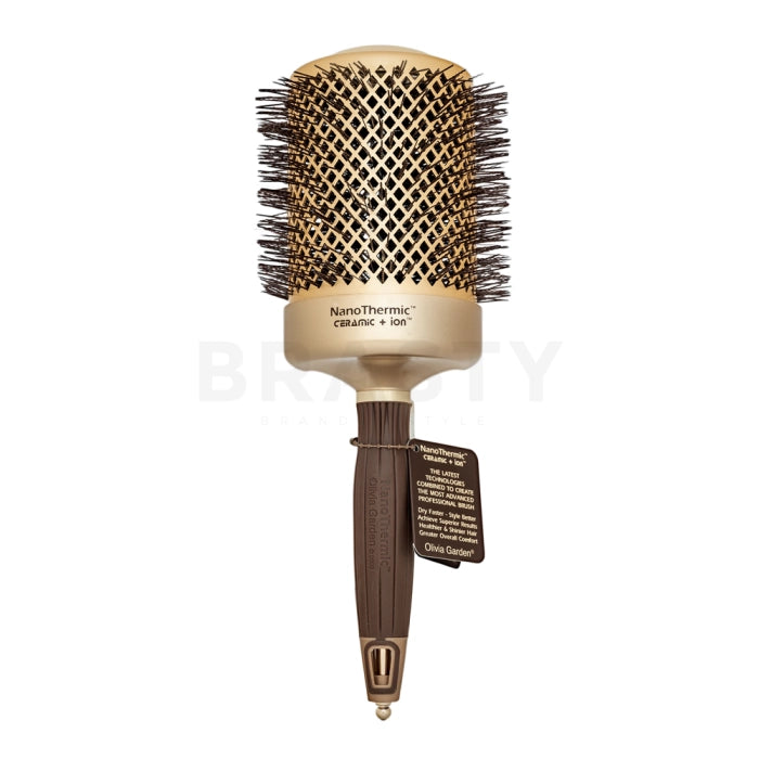 Olivia Garden NanoThermic Ceramic+Ion Round Brush 82 mm