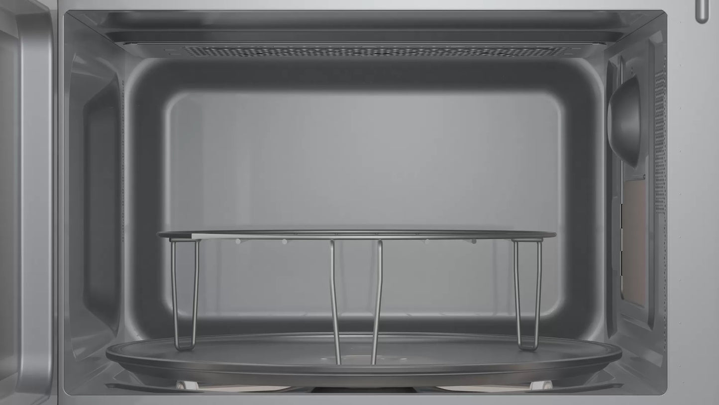 Bosch Serie 2 FEL023MS2 microwave Countertop Solo microwave 20 L 800 W Black, Stainless steel