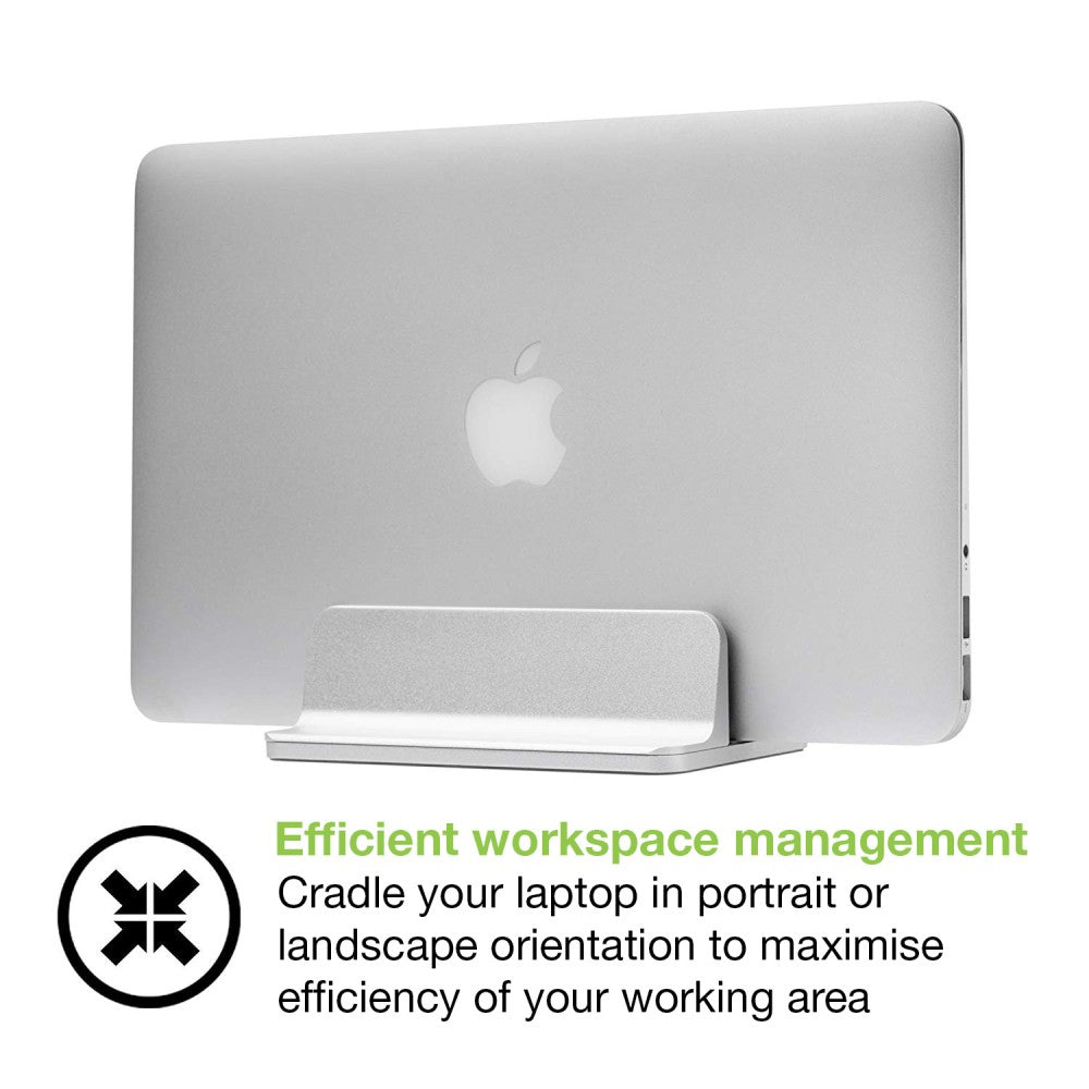 Techly Vertical Aluminum Notebook Stand