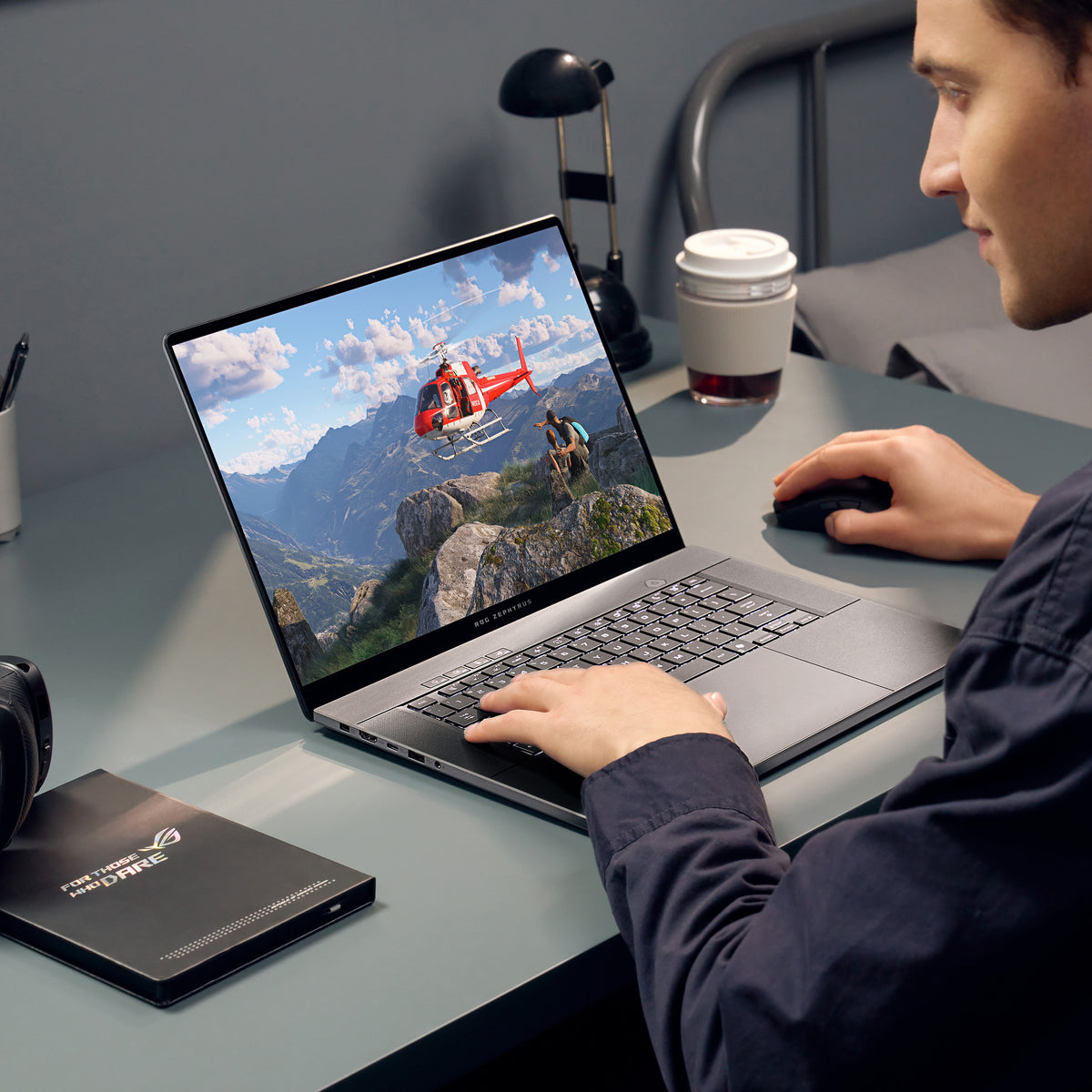 ASUS ROG Zephyrus G16 GU605CM-QR027W Intel Core Ultra 7 255H Laptop 40.6 cm (16") 2.5K 16 GB LPDDR5x-SDRAM 1 TB SSD NVIDIA GeForce RTX 5060 Wi-Fi 7 (802.11be) Windows 11 Home Grey