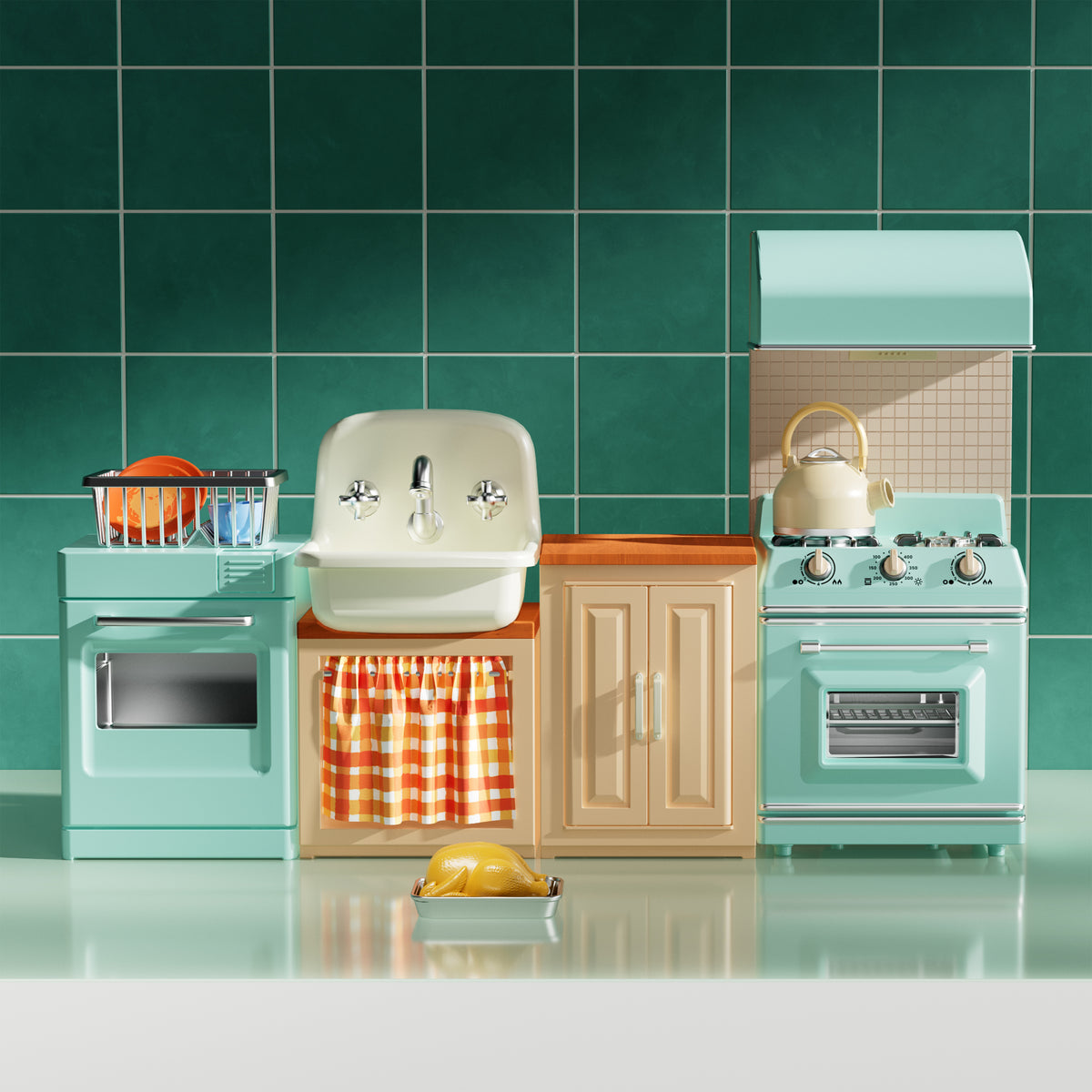 ZURU Mini Brands Magic Cook Kitchen Playset Series 1