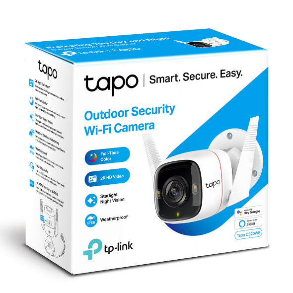 Ασύρματη Εξωτερική Κάμερα Ασφαλείας Wi-Fi Tapo