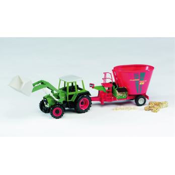BRUDER 02127 Strautmann Verti-Mix 1050 Feed Mixer Wagon