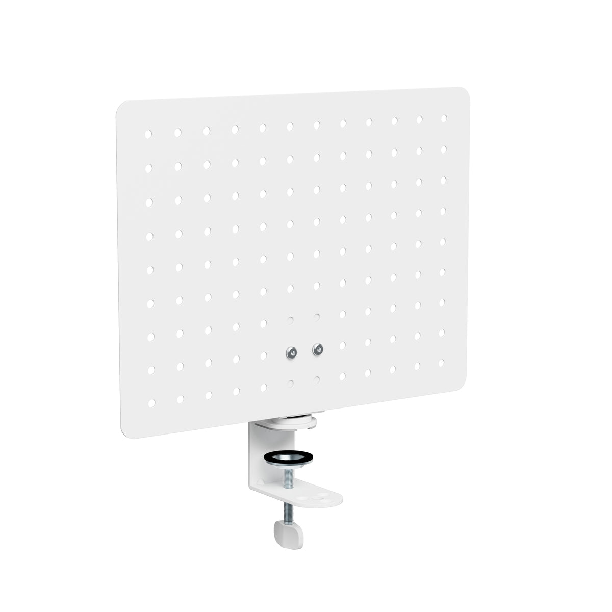 Activejet APB-002W desk organiser – rotating perforated board, grey and white