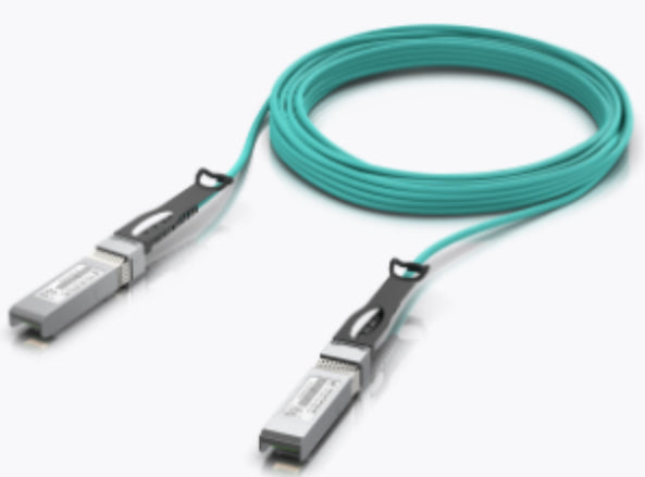 Ubiquiti UACC-AOC-SFP10-5M InfiniBand / Fibre Optic Cable SFP+ Aqua color