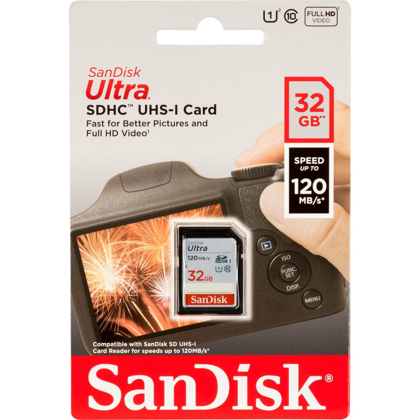 SanDisk Ultra SDHC UHS-I 32GB 120MB/s