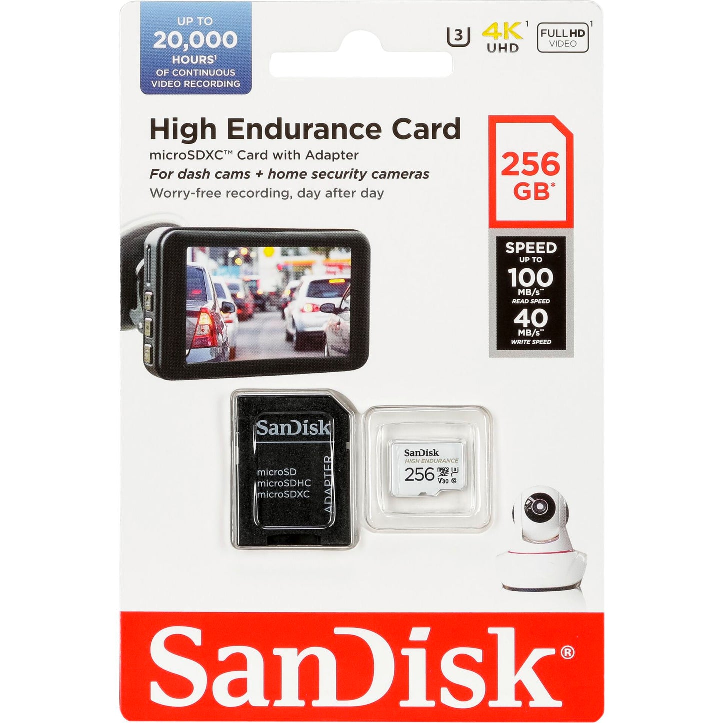 SanDisk High Endurance 256GB microSDXC SDSQQNR-256G-GN6IA