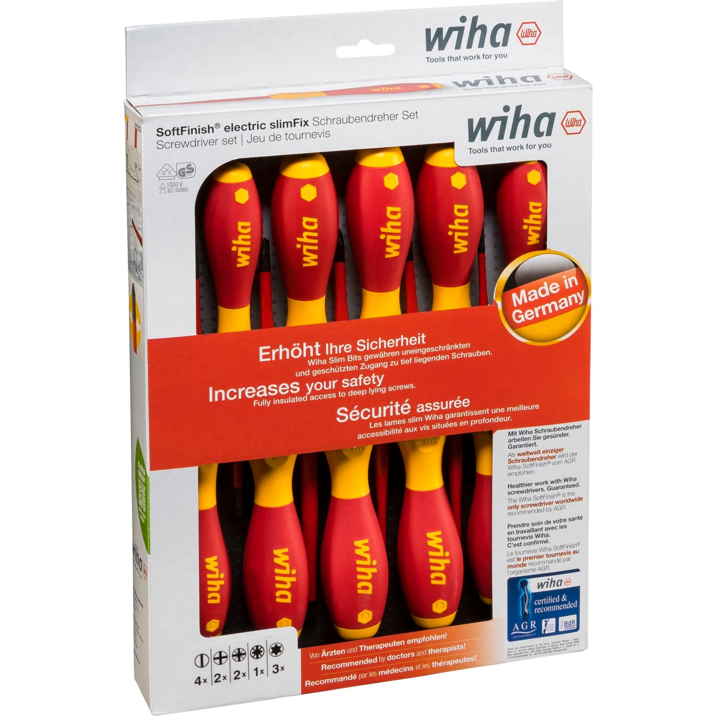 Wiha 3201K12 SoftFinish electric slimFix