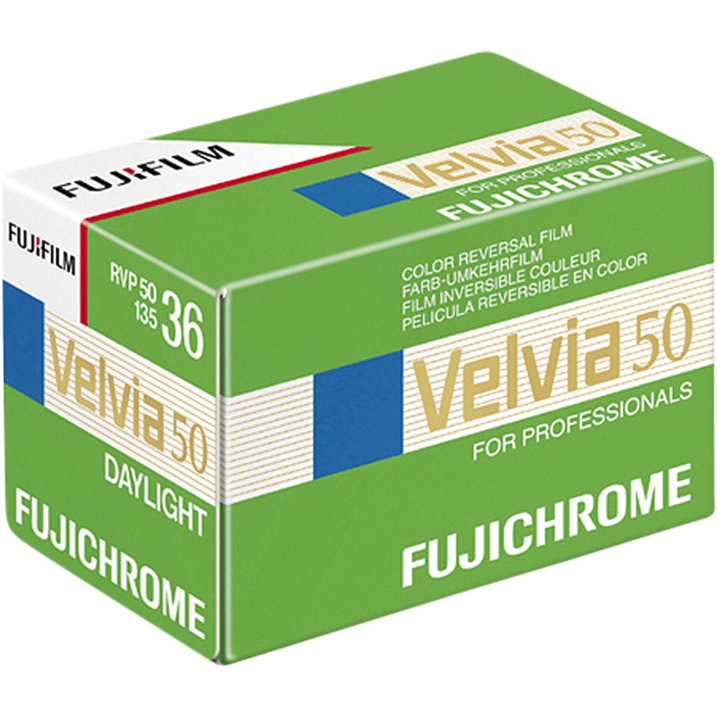 1 Fujifilm Velvia 50 135mm 36 Exposures Color Slide Film