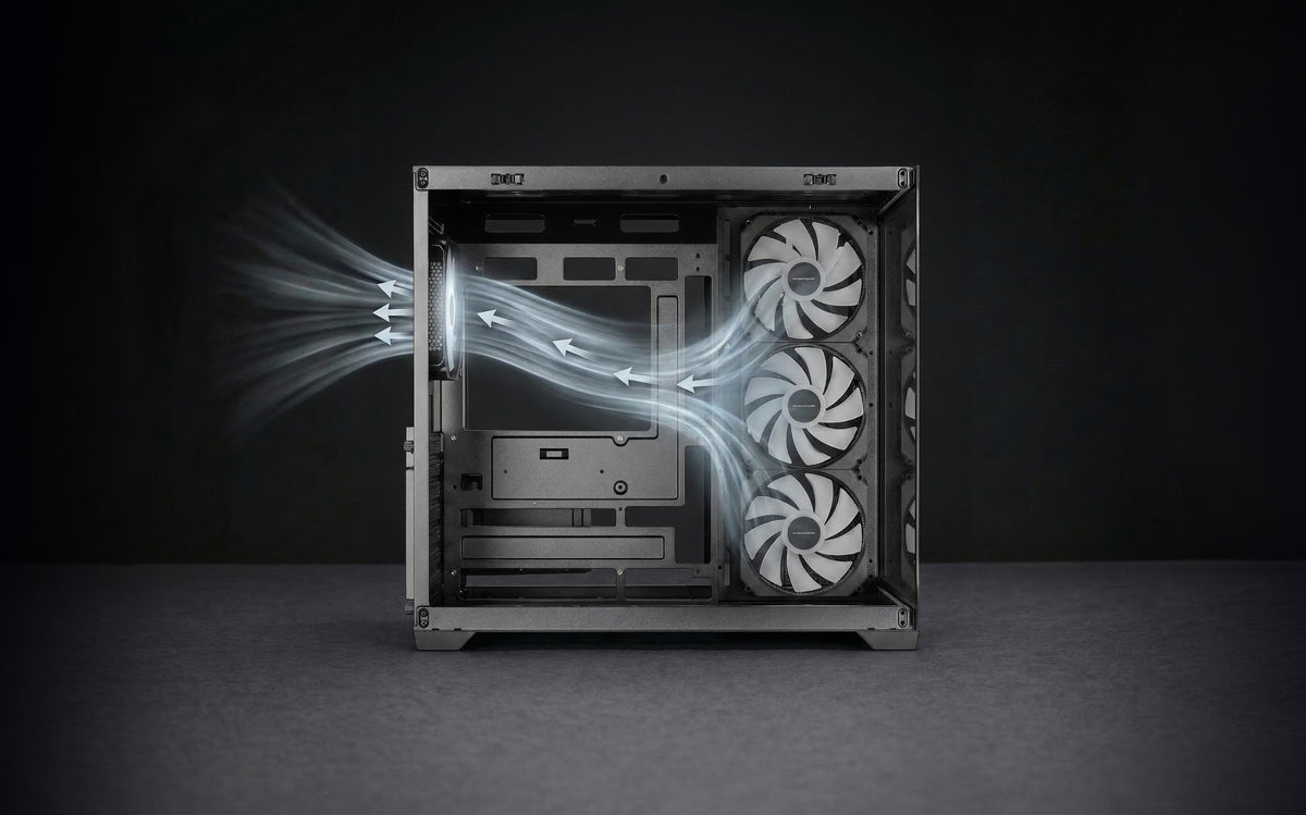 Mars Gaming MCV5 computer case Midi Tower Black