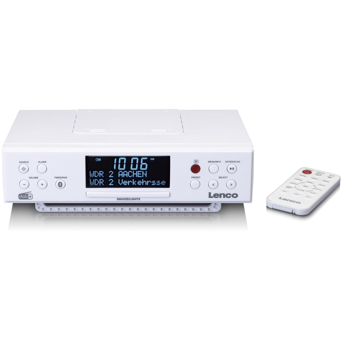 Lenco KCR-190 white