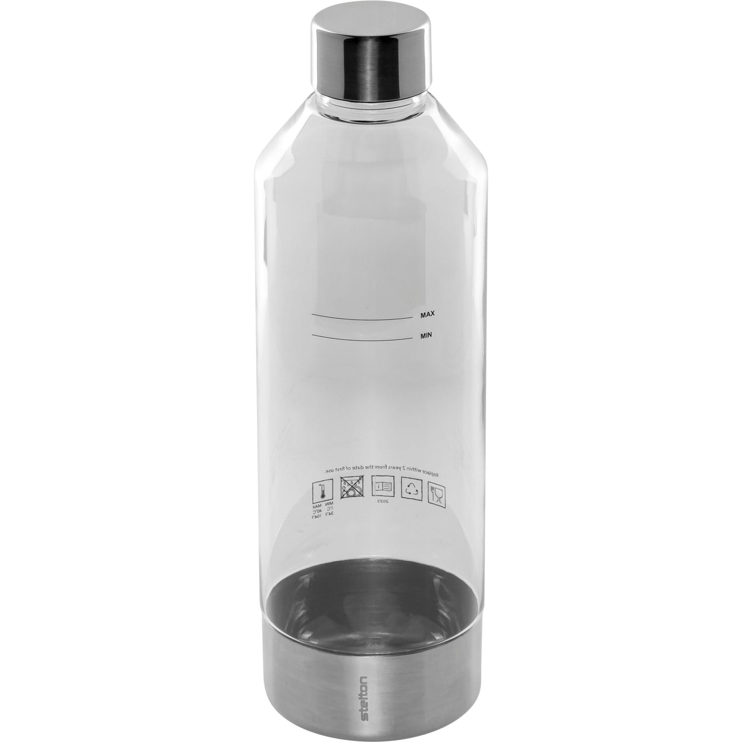 Stelton Brus Carbonator black metallic