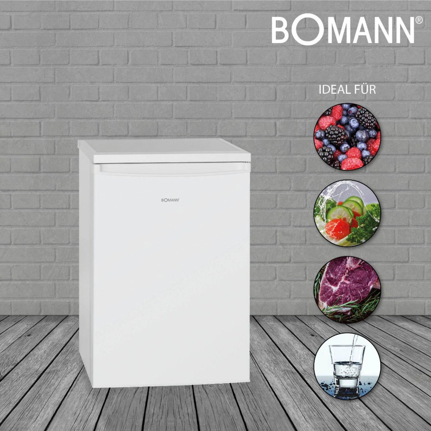 Bomann VS 2185.1 white