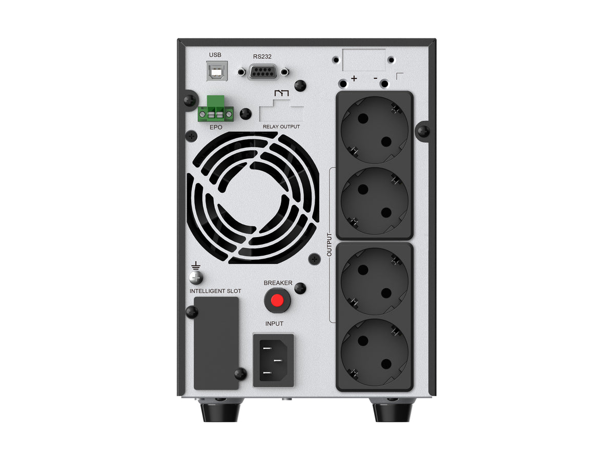CONCEPTRONIC USV 2000VA/1800W/4xSchuko/USB/+ Online Tower sw