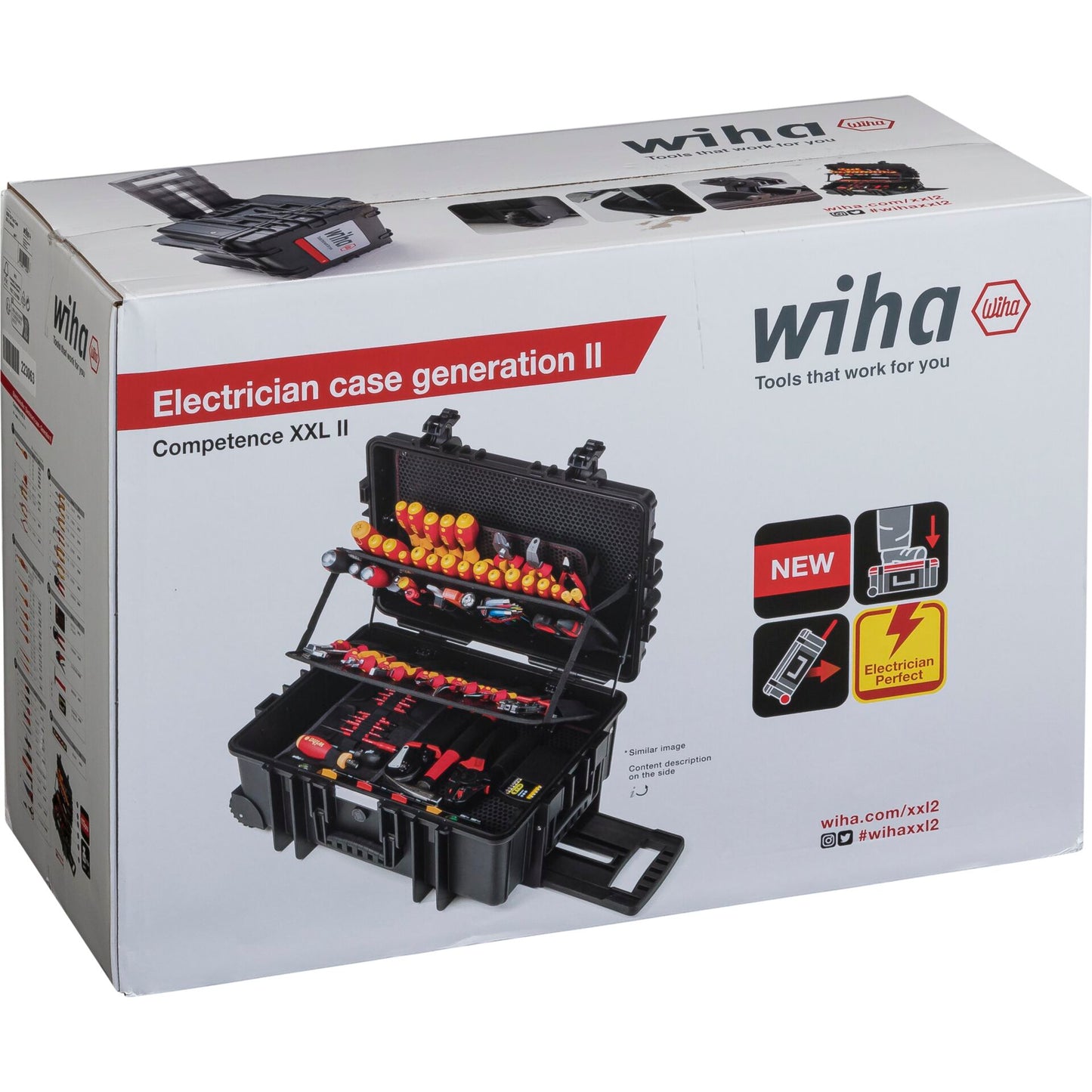 Wiha Tool Set Electricians Competence XXL II