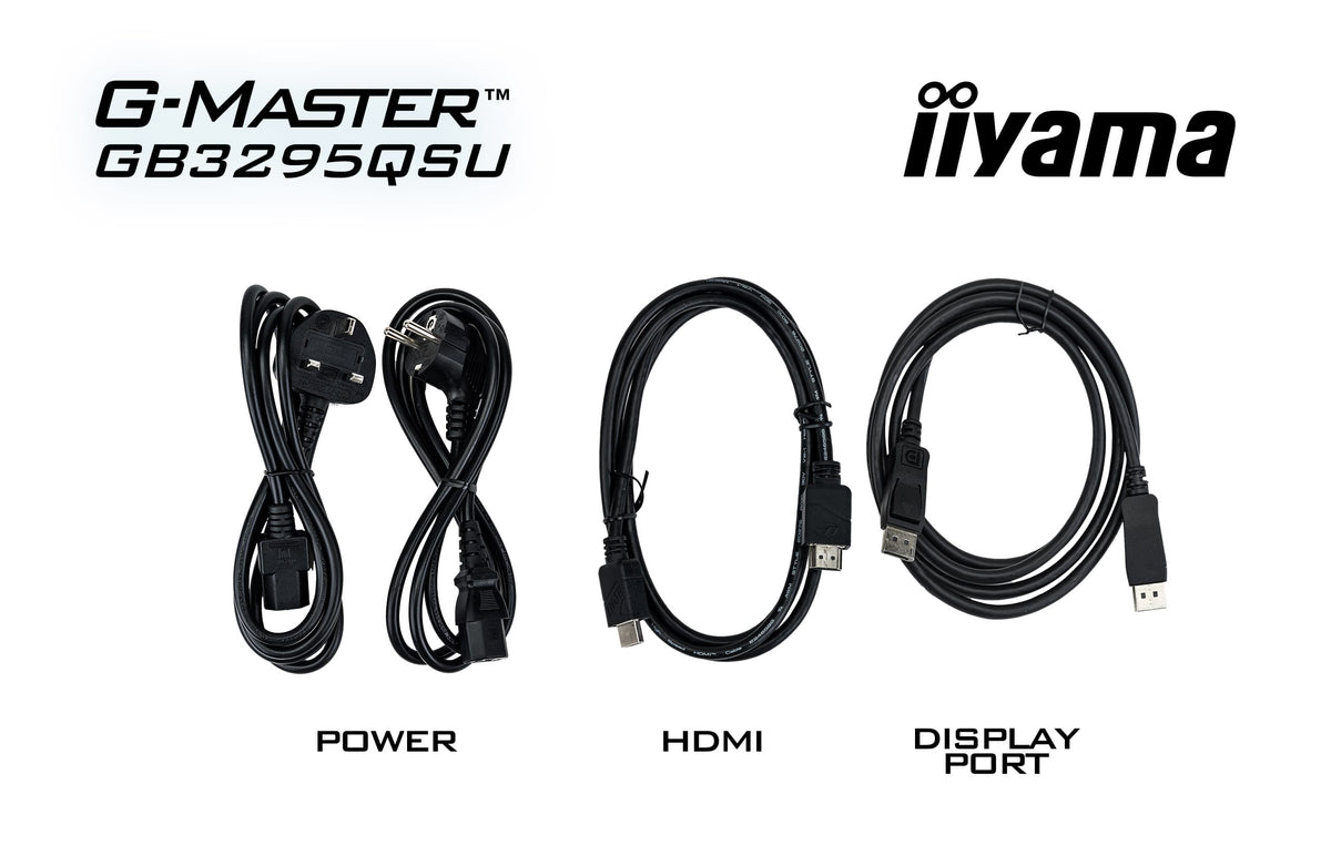 iiyama G-MASTER GB3272QSU-B1 computer monitor 80 cm (31.5") 2560 x 1440 pixels Quad HD LED Black