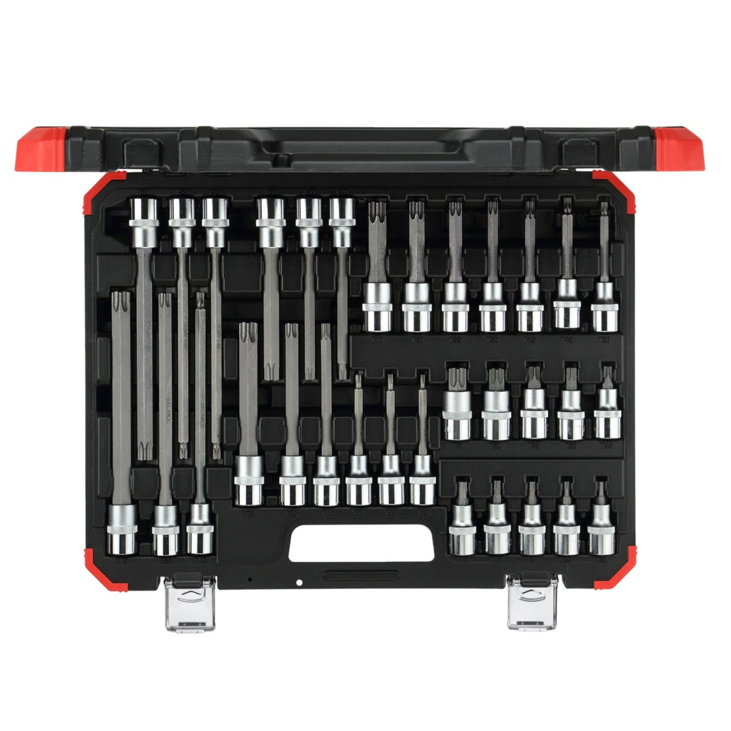 GEDORE red Screwdriver Bit Sockets 1/2 TX 32-pieces