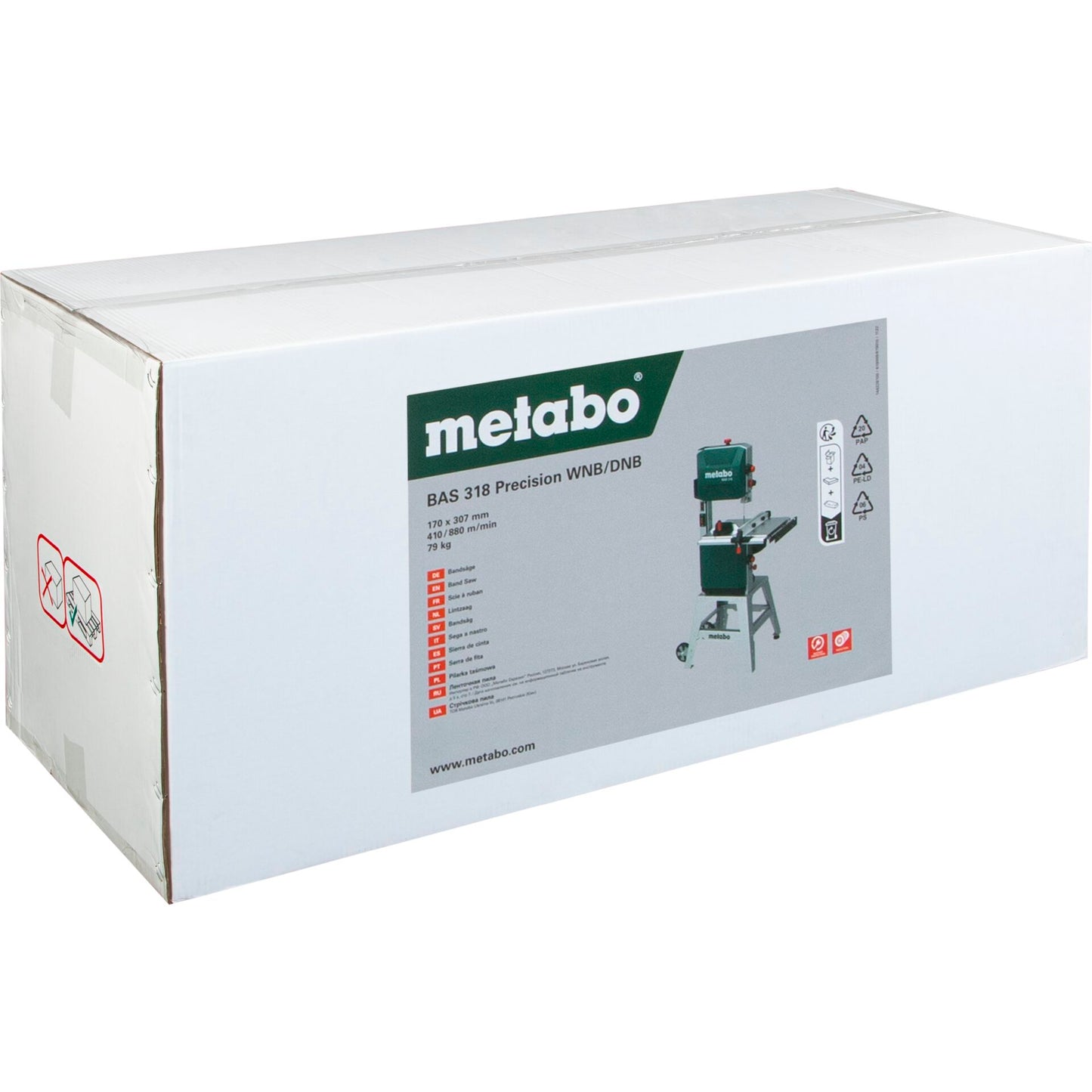 Metabo BAS 318 Precision WNB Bandsaw