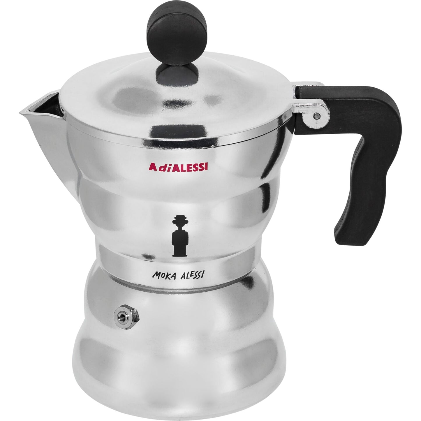 Alessi Moka Espresso Coffee Maker 3-Cup Model AAM33/3