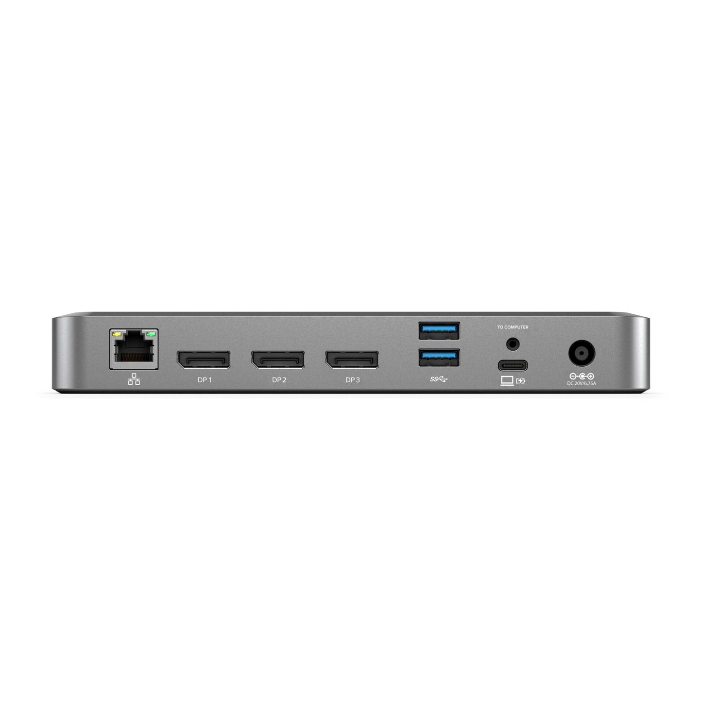 Alogic 100W USB-C DX3 Triple 4K Display Docking Station Space Gr