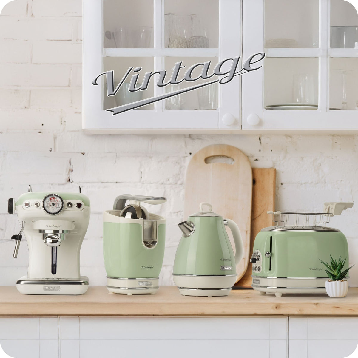 Ariete Vintage Multifunktional Food Processor 2.1L green