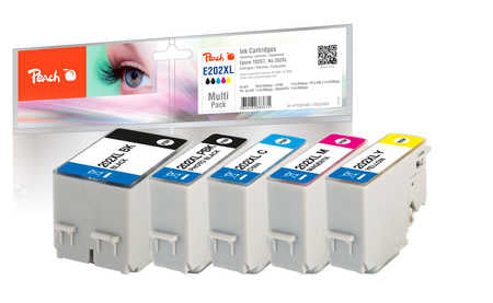 Peach Cartridges for Epson T02G7 – MultiPack SparPack (compatible)