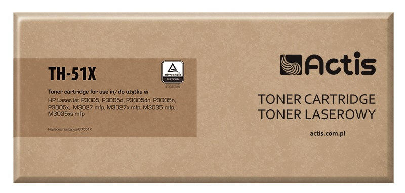 Actis TH-51X Toner (replacement for HP 51X Q7551X; Standard; 13.000 pages; black)