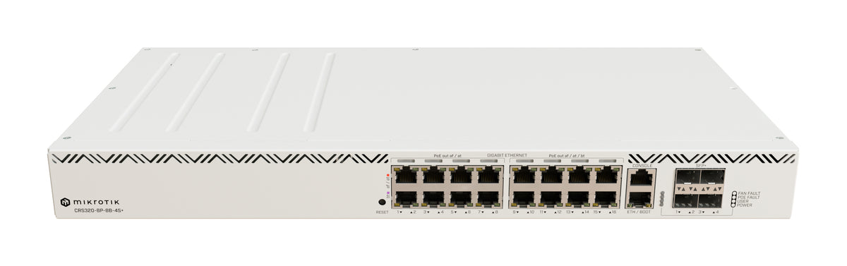 Mikrotik CRS320-8P-8B-4S+RM Network Switch Gigabit Ethernet (10/100/1000) Power over Ethernet (PoE)