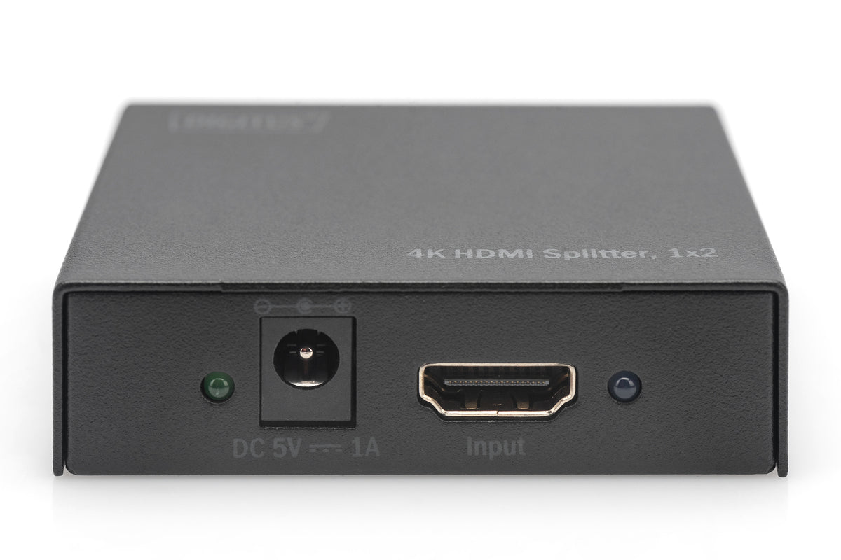 DIGITUS Splitter HDMI 1x2 4K bis zu 2Monitore schwarz