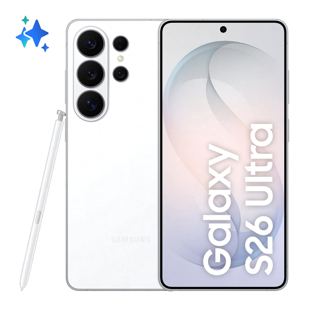 Samsung Galaxy S26 Ultra 17.5 cm (6.9") Dual SIM Android 16.0 5G USB Type-C 12 GB 512 GB 5000 mAh White