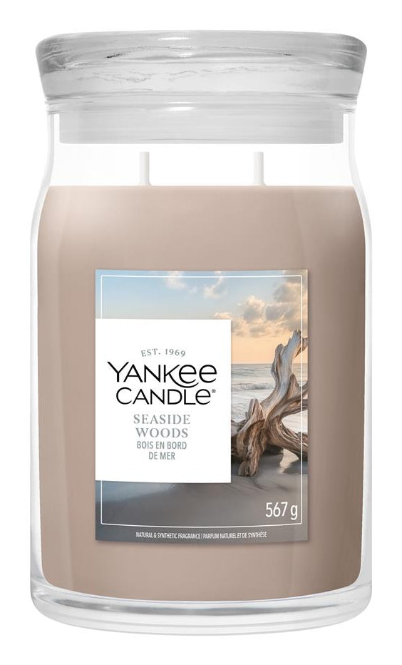 Large Candle SEASIDE WOODS by Yankee