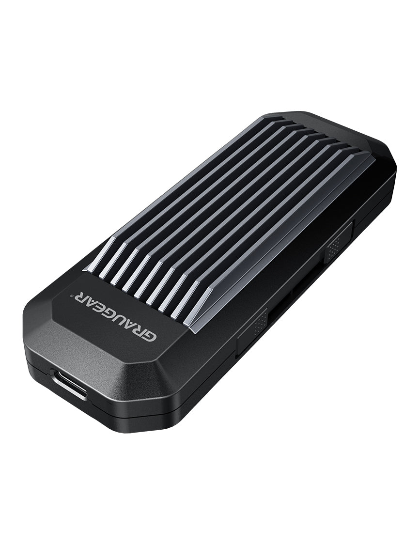 GRAUGEAR externes Gehäuse USB-C M.2NVMe/NGFF SSD PCIe3.0 retail