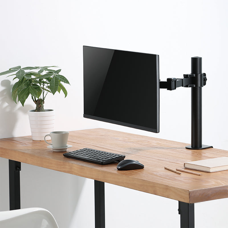 LogiLink TIS 17"–32" Single TFT Monitor Arm, 3-Joint, Black, Max 9 kg, 380 mm Arm