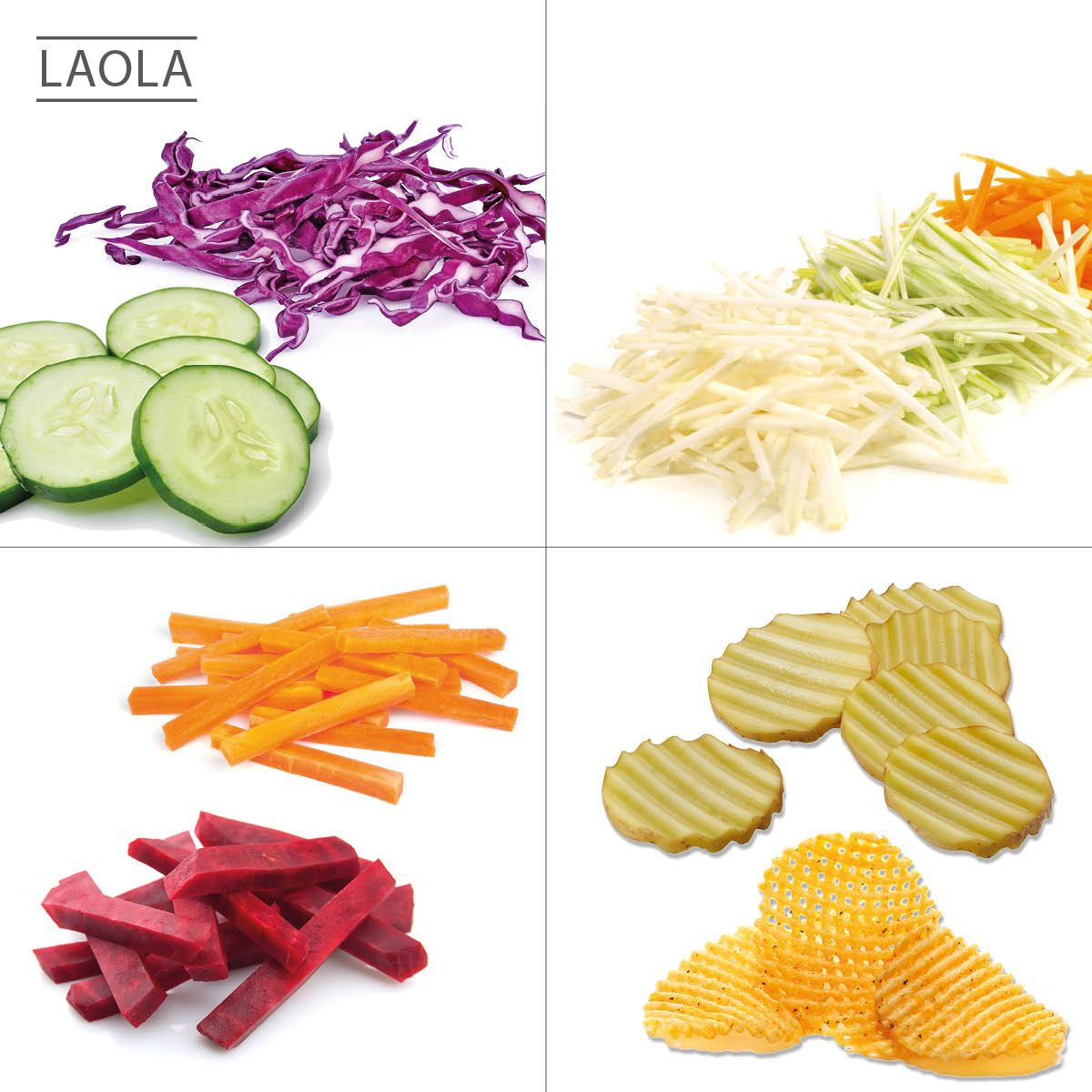 Gefu Vegetable Slicer LAOLA black