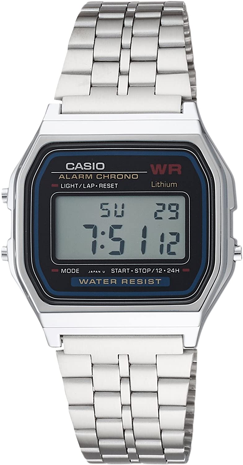 Watch Casio Unisex A-159WA-N1 (33MM) Grey