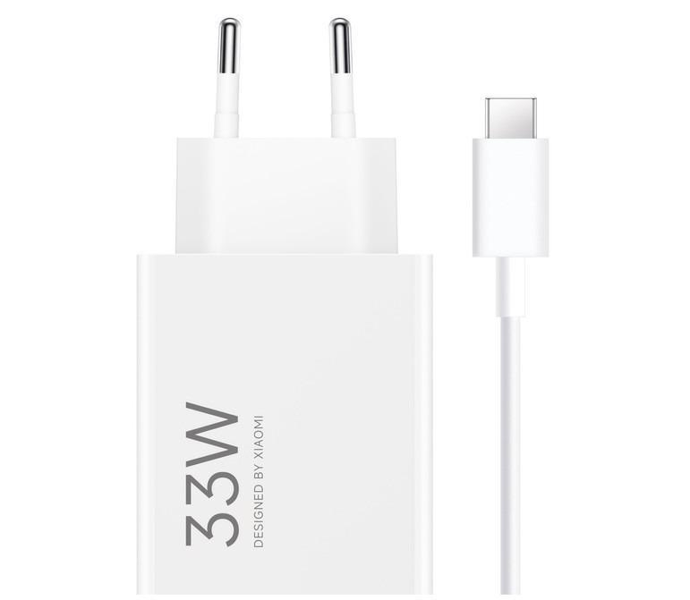 Xiaomi 33W Τροφοδοτικό Τοίχου USB-A + Καλώδιο USB-C Λευκό