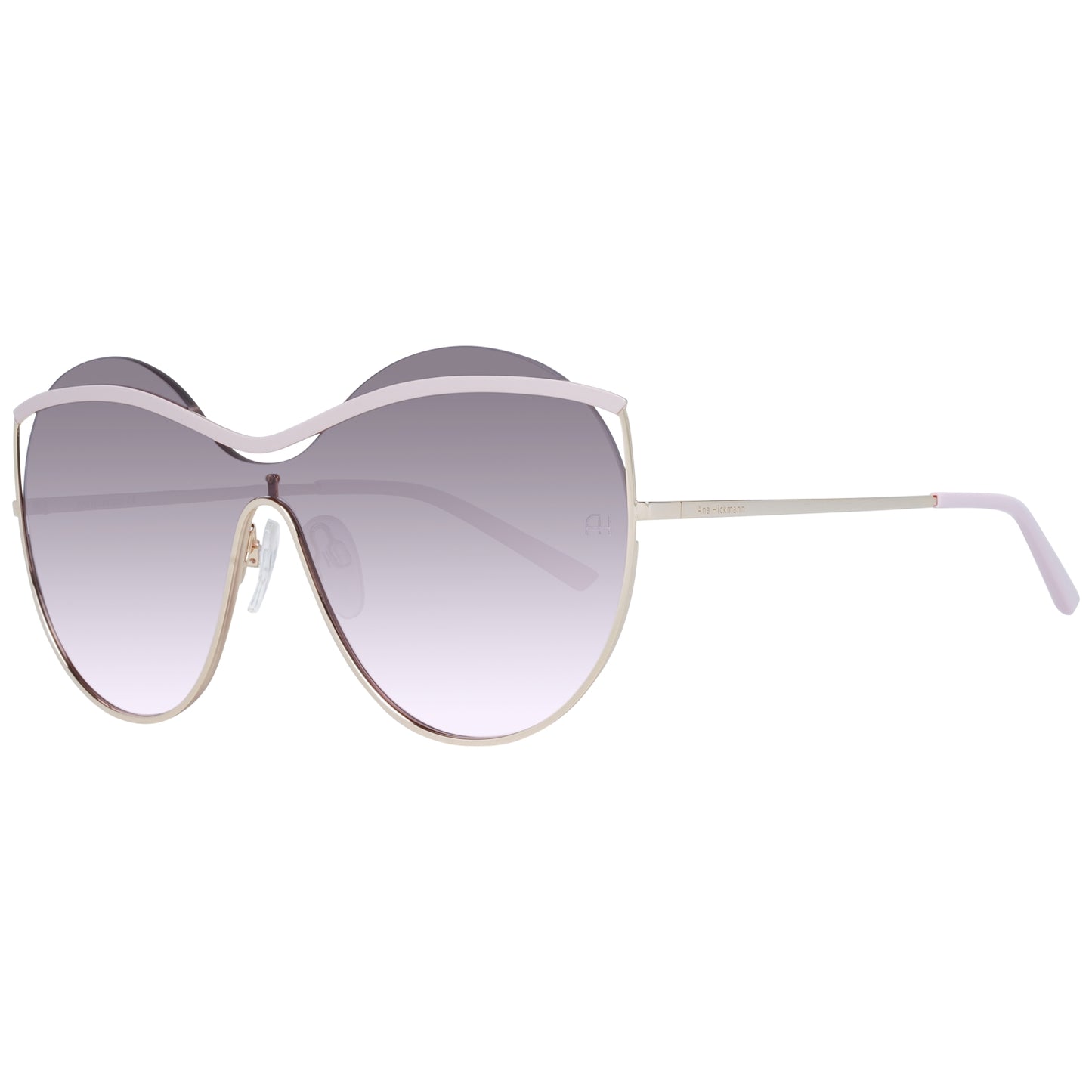 Ana Hickmann Women's Sunglasses AH3182-13405A, Pink Acetate Frame, Lens/Bridge/Temple: 136/145 mm