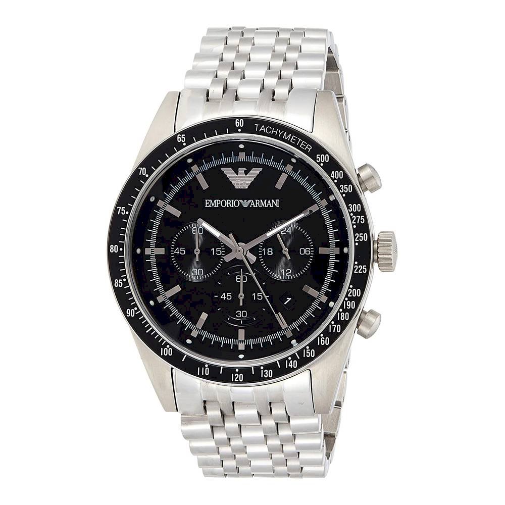 Armani Men's Watch AR5988 (46MM) Silver