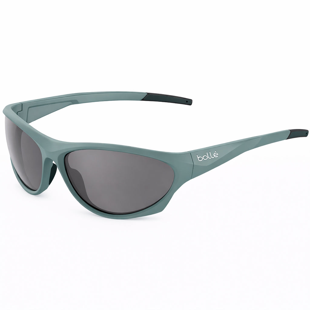 Bolle Unisex Sunglasses BS135007, Lens/Bridge/Temple Measurements: 65/19/125 mm, Nylon Frame, Green Color, Brown Polarized Category 3 Chimera Lenses