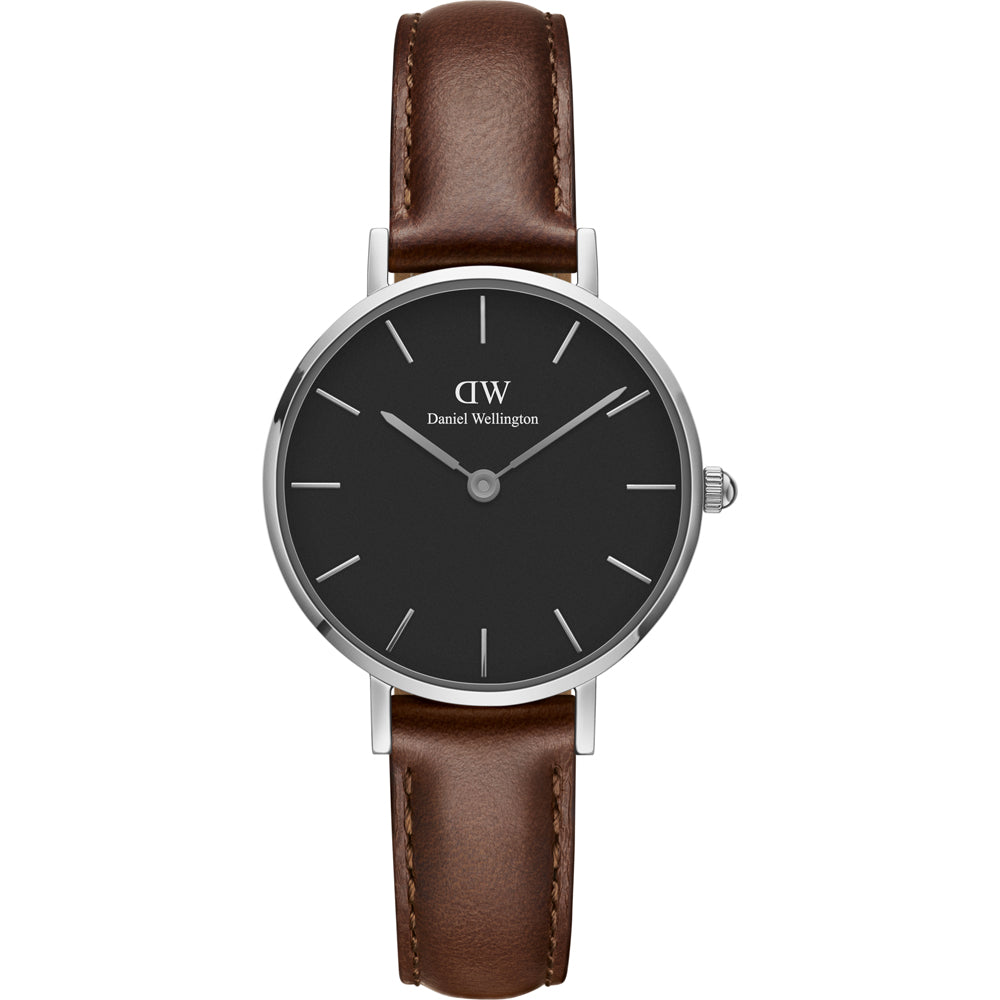 Daniel Wellington Women's Watch DW00100237 (28MM) Brown Leather Strap
