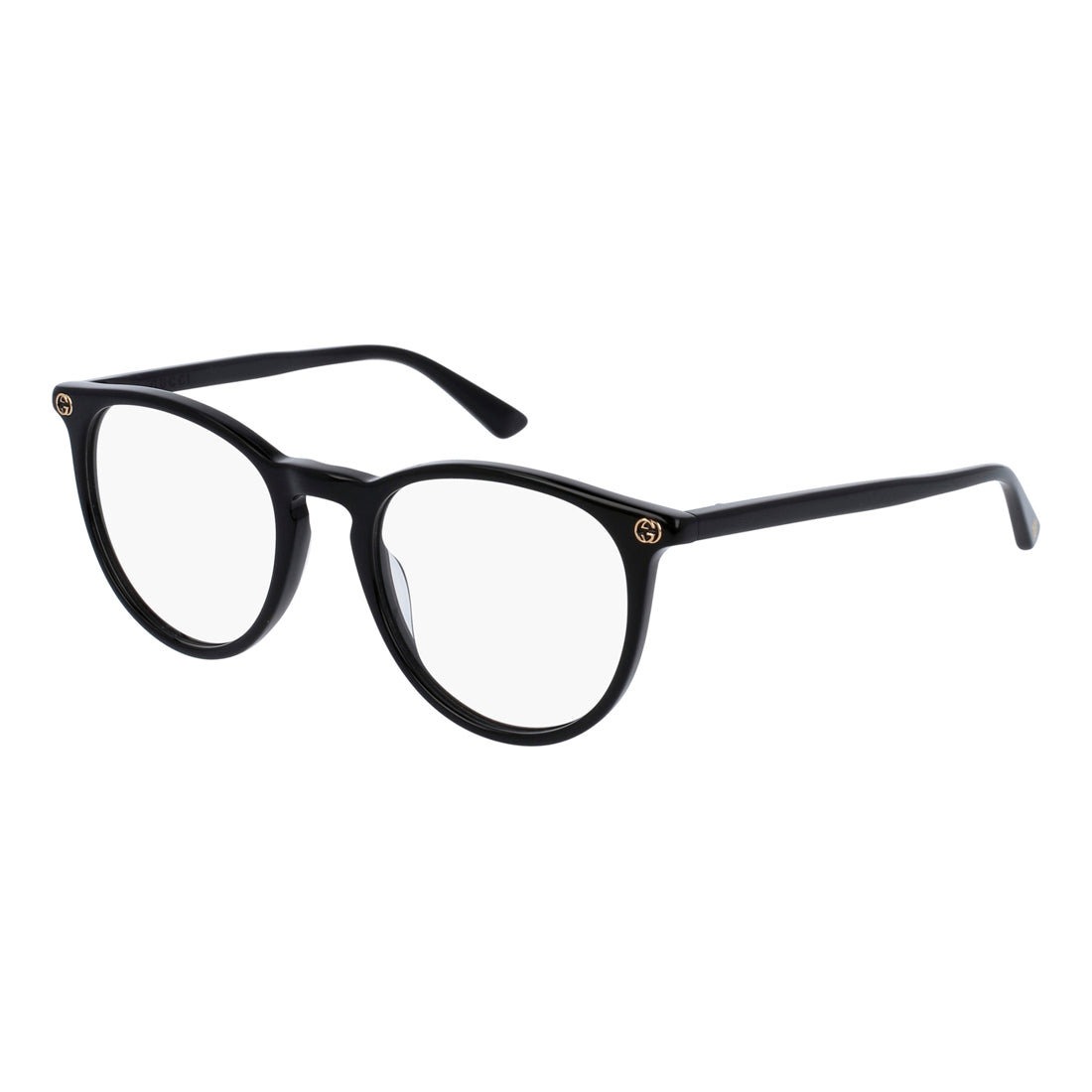 Gucci Women's Eyeglasses GG0027O-001, Acetate Frame, Black, Lens 52 mm, Bridge 16 mm, Temple 140 mm