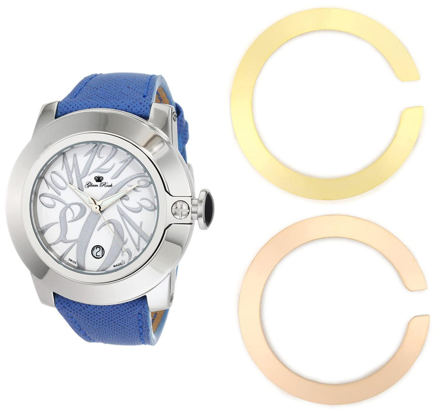 Watch Glam Rock Woman GR32080 (44MM) Blue