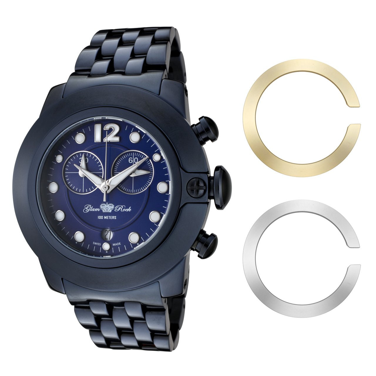 Glam Rock Woman GR32161 Watch (44MM) Purple