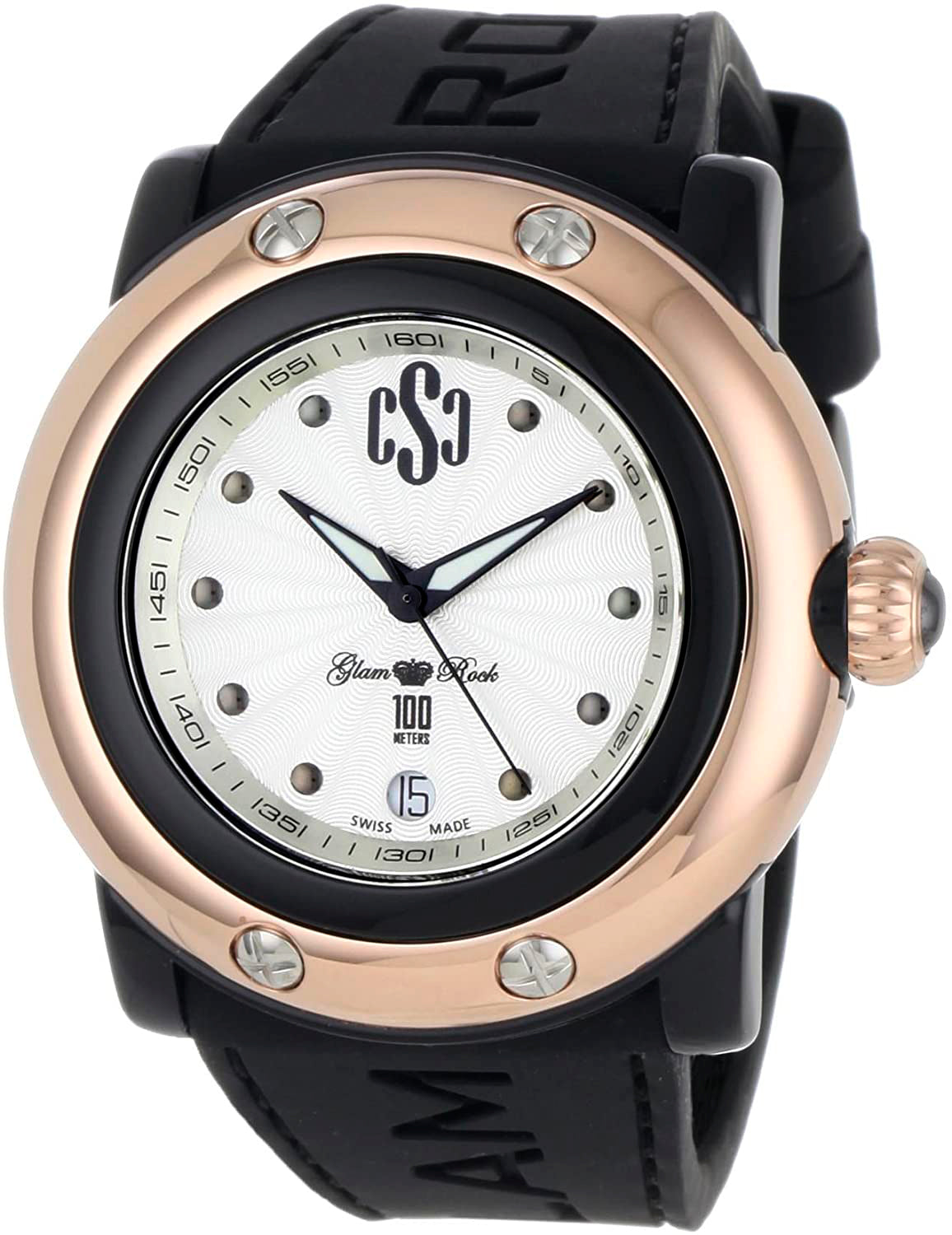 Watch Glam Rock Woman GR62019 (46MM) Black