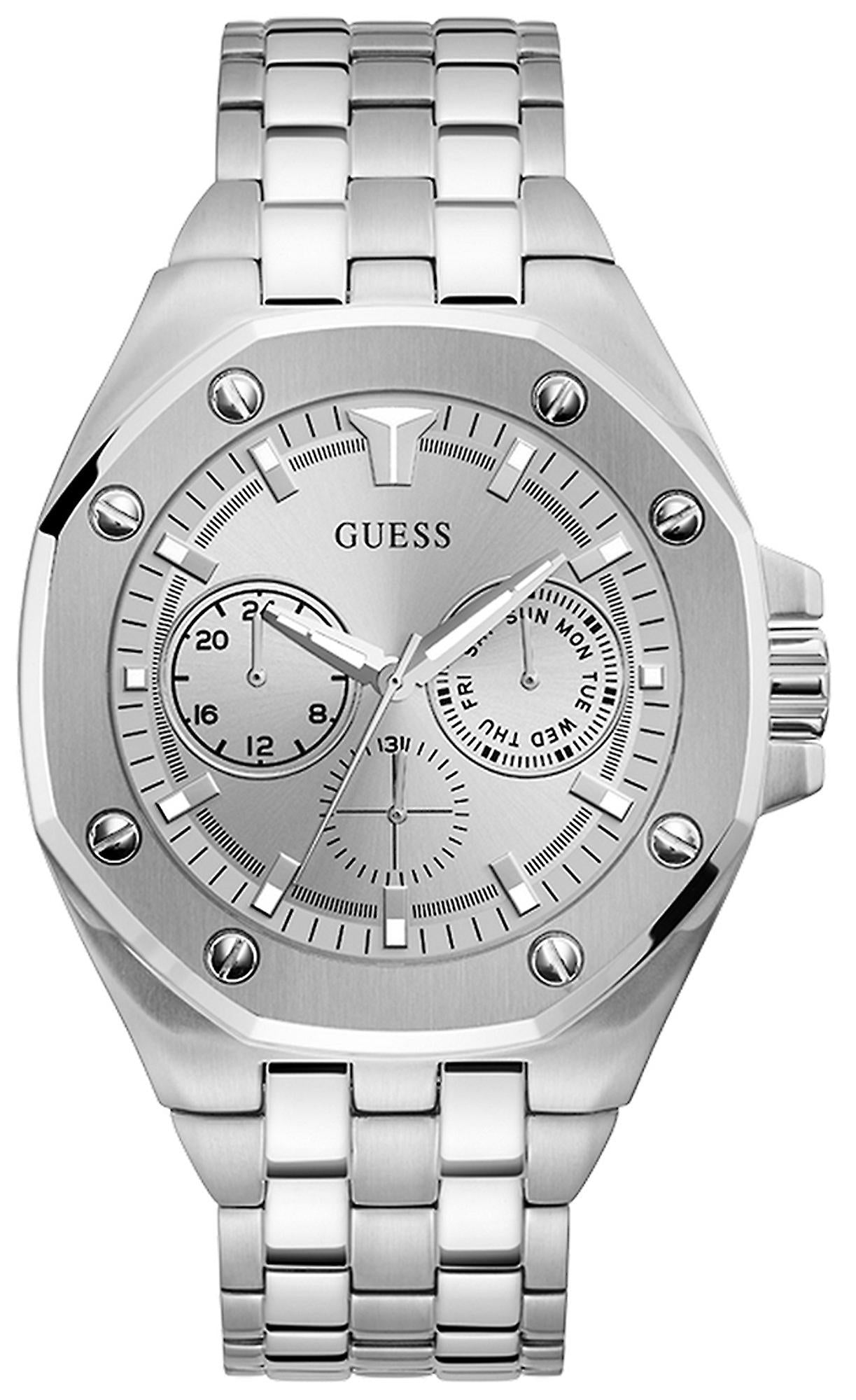 Guess Men's Watch GW0278G1 (46MM) Silver