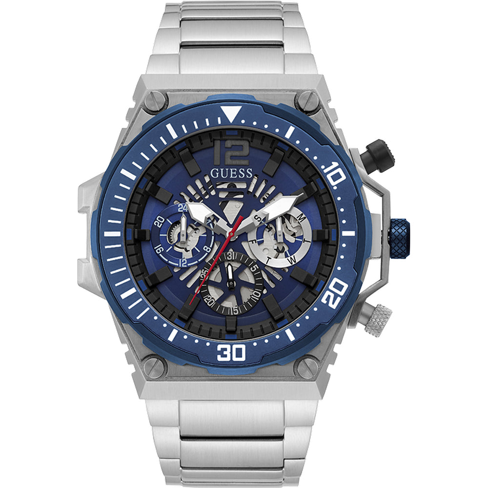 Watch Guess Man GW0324G1 (48MM) Silver