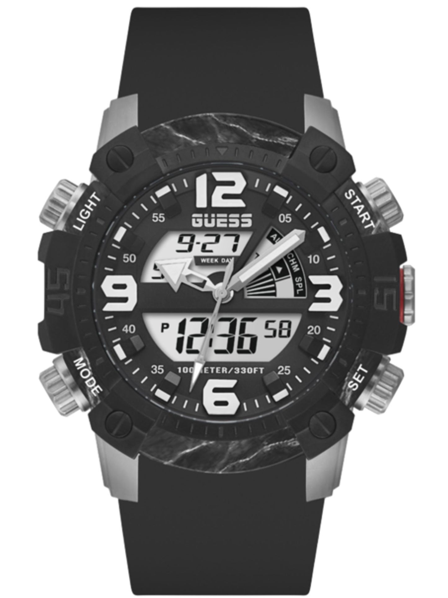 Watch Guess Man GW0421G1 (50MM) Black