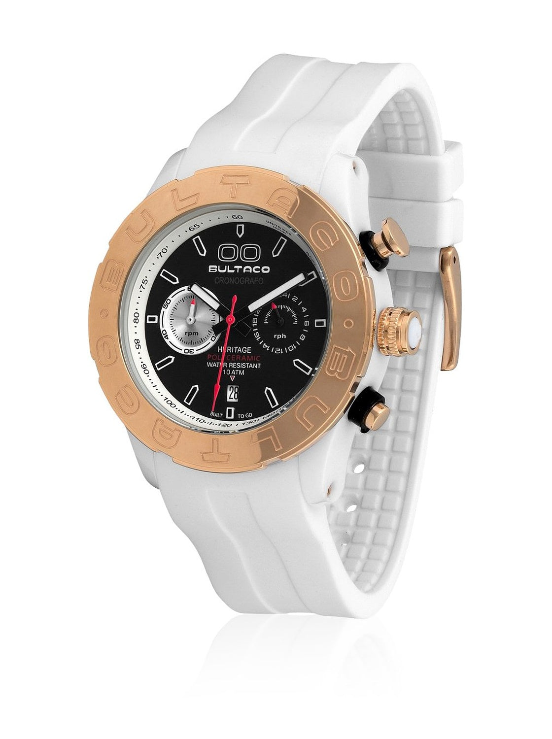 Watch Bultaco Man H1PW43C-CB1 (43MM) White