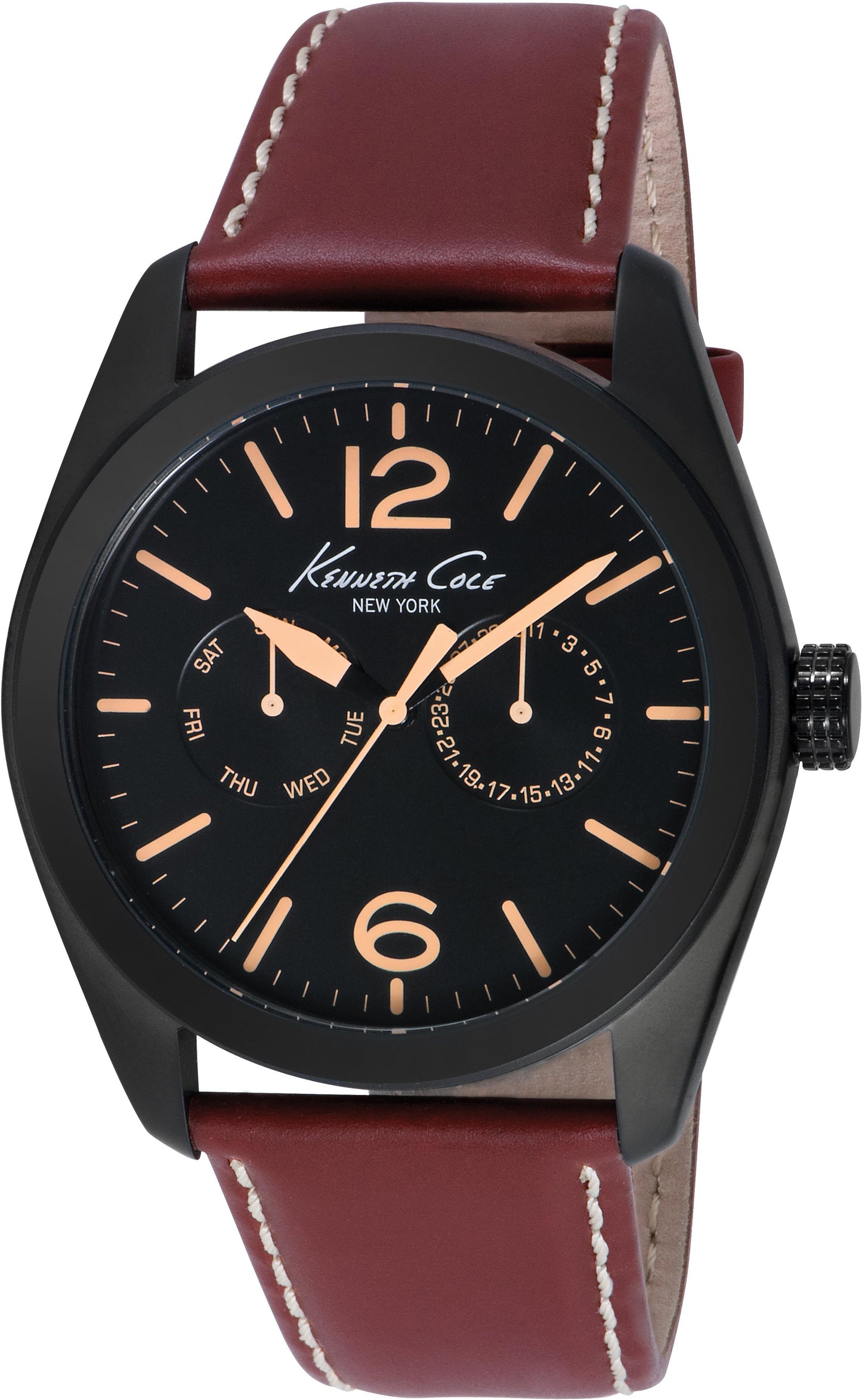 Watch Kenneth Cole Man IKC8063 (44MM) Brown