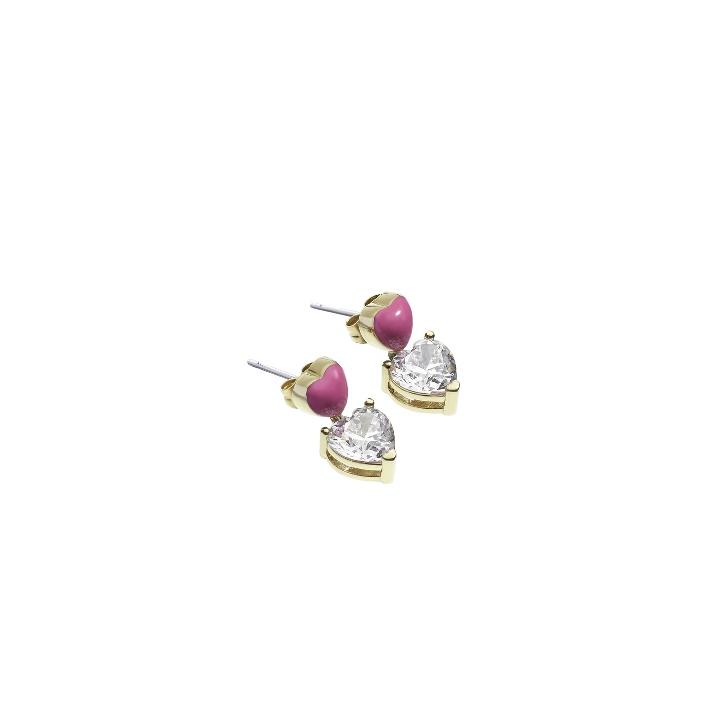 Chiara Ferragni Women's Earrings J19AWD03, 1.8 CM, Brass, Golden